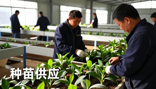 农产品收购帮助种苗供应提升服务能力